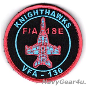 画像: VFA-136 KNIGHTHAWKS キーウエストDET 2022展開記念ショルダーバレットパッチ（ベルクロ付き）