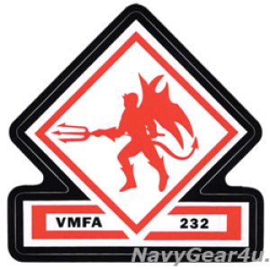 画像: VMFA-232 RED DEVILSステッカー