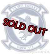 画像: VMFA-115 SILVER EAGLESステッカー（Ver.2）
