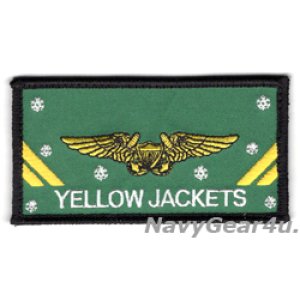 画像: VAQ-138 YELLOW JACKETS HOLIDAY EWOネームタグ(ベルクロ付き）
