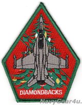 画像: VFA-102 DIAMONDBACKS F/A-18F HOLIDAYショルダーパッチ（ベルクロ有無）