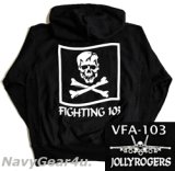 画像: VFA-103 JOLLY ROGERS ヘビーウェイト HOODIE（パーカー/Champion製12oz）