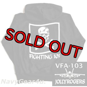 画像: VFA-103 JOLLY ROGERS ヘビーウェイト HOODIE（パーカー/Champion製12oz）
