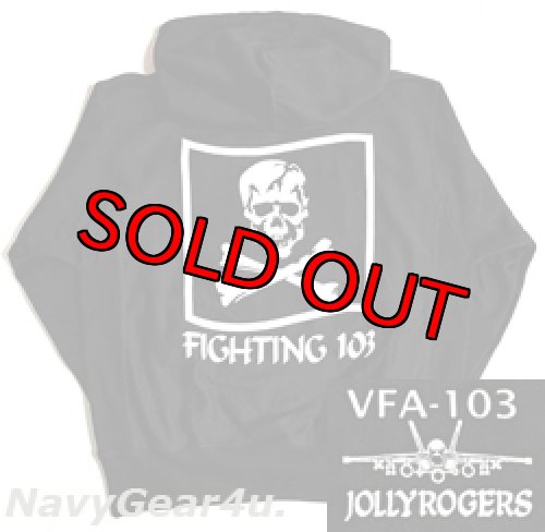 画像1: VFA-103 JOLLY ROGERS ヘビーウェイト HOODIE（パーカー/Champion製12oz）