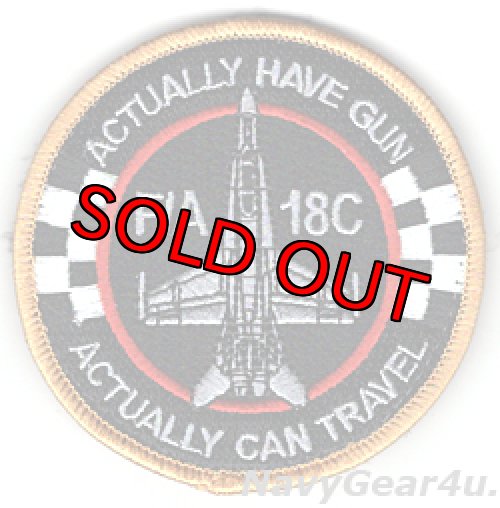 画像1: VMFA-312 CHECKER BOARDS F/A-18Cショルダーバレットパッチ（Ver.2/ベルクロ付き）