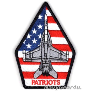 画像: VAQ-140 PATRIOTS EA-18Gショルダーパッチ（Ver.2/ベルクロ付き）