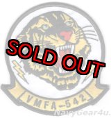 画像: VMFA-542 TIGERS部隊パッチ（ベルクロ有無）