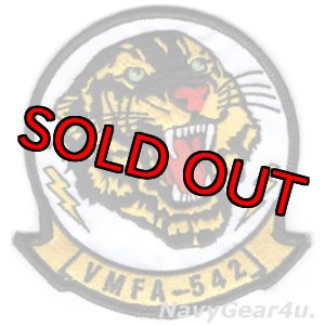 画像: VMFA-542 TIGERS部隊パッチ（ベルクロ有無）