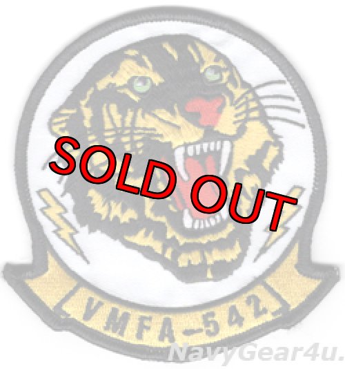 画像1: VMFA-542 TIGERS部隊パッチ（ベルクロ有無）