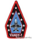 画像1: VX-9 VAMPIRES "VANDY-1"F/A-18Fショルダーパッチ（ベルクロ付き）
