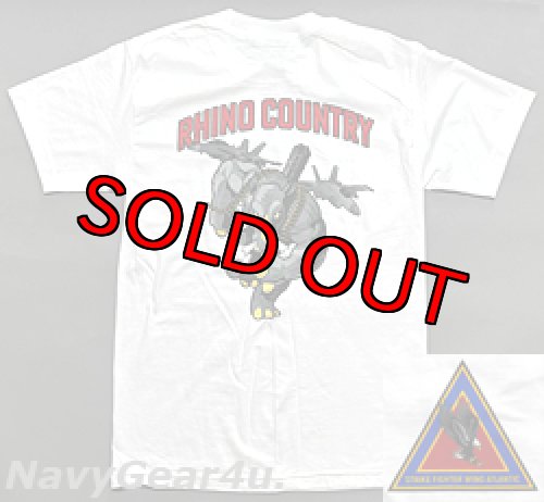 画像1: 大西洋戦闘攻撃航空団(CSFWL）"RHINO COUNTRY" オフィシャルT-シャツ