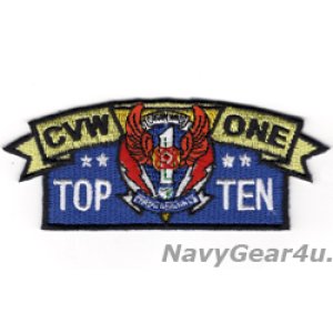 画像: CVW-1(AB) TOP TENパッチ