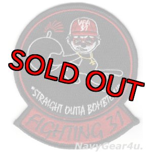 画像: VFA-31 TOMCATTERS STRAIGHT OUTTA BOMBTON" 部隊パッチ(ベルクロ有無)