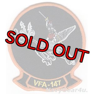 画像: VFA-147 ARGONAUTS THROWBACK部隊パッチ（ベルクロ有無）