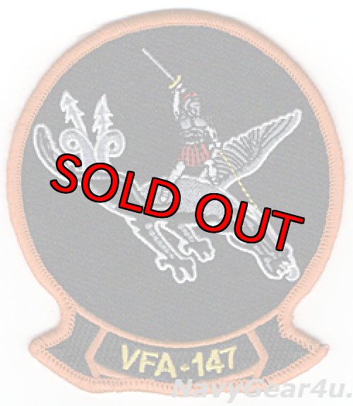 画像1: VFA-147 ARGONAUTS THROWBACK部隊パッチ（ベルクロ有無）