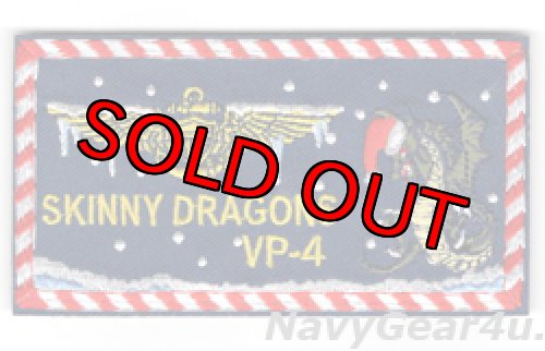 画像1: VP-4 SKINNY DRAGONS HOLIDAYファン用パイロットネームタグ（ベルクロ付き）