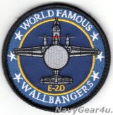 画像: VAW-117 WALLBANGERS E-2Dショルダーバレットパッチ（ベルクロ付き）