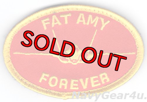 画像1: U.S.NAVY F-35C "FAT AMY FOREVER"ショルダーパッチ（ベルクロ付き）