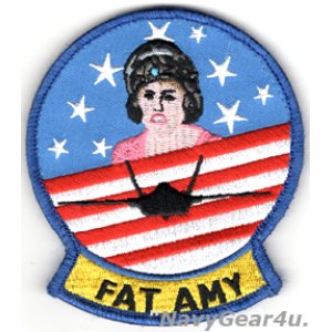 画像: U.S.NAVY F-35C "FAT AMY"ショルダー・マスコットパッチ（ベルクロ付き）