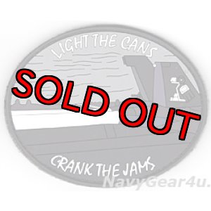 画像: VAQ-137 ROOKS "Light the Cans and Crank the Jams"PVCショルダーパッチ（ベルクロ付き）