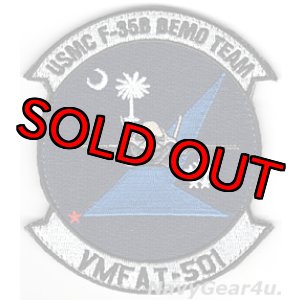 画像: VMFAT-501 WARLORDS USMC F-35B DEMO TEAMパッチ(ベルクロ付き)