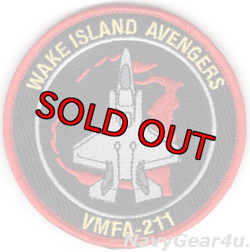 画像1: VMFA-211 WAKE ISLAND AVENGERS F-35Bショルダーパッチ（ベルクロ付き）