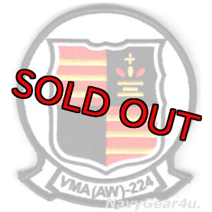 画像: VMFA(AW)-224 BENGALS THROWBACK部隊パッチ（A-6時代/ベルクロ付き）