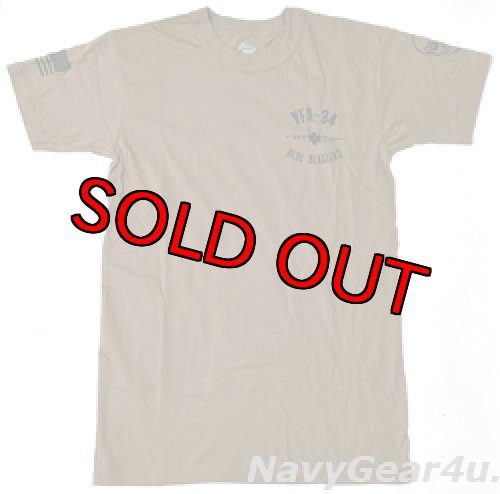 画像2: VFA-34 BLUE BLASTERSオフィシャルT-シャツ（カーキ）