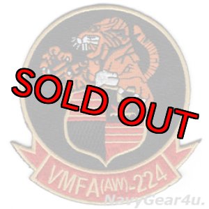 画像: VMFA(AW)-224 BENGALS 部隊パッチ（ベルクロ有無）