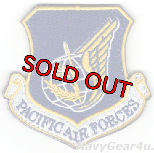 画像1: USAF AIR PACIFIC AIR FORCESコマンドパッチ（ベルクロ付き） 
