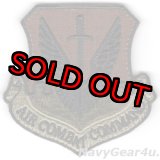 画像: USAF AIR COMBAT COMMAND部隊パッチ（OCPカラー/ベルクロ付き）