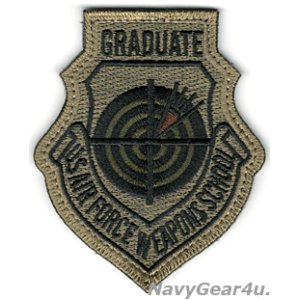 画像: USAF WEAPONS SCHOOL GRADUATEパッチ（OCPカラー/ベルクロ付き）