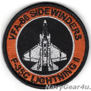 画像: VFA-86 SIDEWINDERS F-35Cショルダーバレットパッチ(ベルクロ付き)