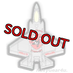 画像: VMFA-311 TOMCATS F-35C PVCショルダーパッチ（ベルクロ付き）