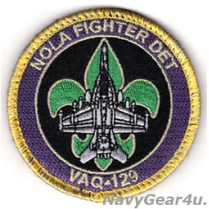 画像: VAQ-129 VIKINGS NOLA ファイターDET記念ショルダーパッチ（ベルクロ付き）
