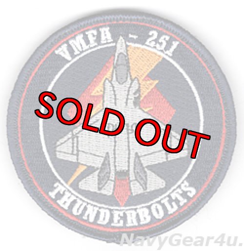 画像1: VMFA-251 THUNDERBOLTS F-35Cショルダーバレットパッチ（ベルクロ付き）