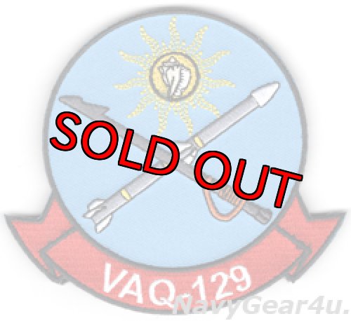 画像1: VAQ-129 VIKINGS キーウエストファイターDET部隊パッチ（ベルクロ付き）