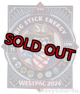 画像: CVW-11/CVN-71 WESTPAC2024 "BIG STICK ENERGY"クルーズパッチ