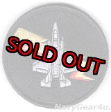 画像: VMFAT-501 WARLORDS F-35Bショルダーバレットパッチ（ブラックアウトVer./ベルクロ付き）