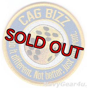 画像: CVW-5 "CAG BIZZ" ショルダーバレットパッチ（ベルクロ有無）