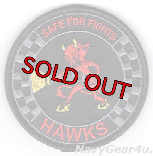 画像1: VMFA-533 BLACK MAC ”SAFE FOR FIGHTS"ショルダーバレットパッチ（ベルクロ付き）