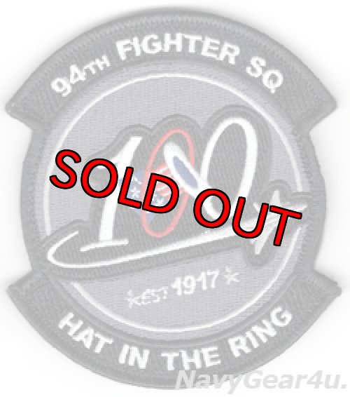 画像1: 1FW/94FS HAT IN THE RING 2017年部隊創設100周年記念パッチ（ベルクロ付き）