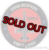 画像: VMFT-402 GRIM REAPERS F-5N+ショルダーバレットパッチ（ベルクロ付き）