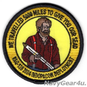 画像: VAQ-138 YELLOW JACKETS INDOPACOM遠征展開2024記念パッチ（ベルクロ有無）