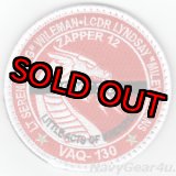 画像: VAQ-130 ZAPPERS "ZAPPER12"追悼記念パッチ（ベルクロ付き）/ステッカー付き