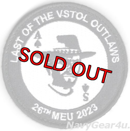 画像1: VMA-231 ACE OF SPADES 26MEU/LHD-5 2023-24展開記念パッチ（ベルクロ付き）