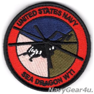 画像: UNITED STATES NAVY SEA DRAGON WTIパッチ（ベルクロ付き）