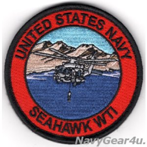 画像: UNITED STATES NAVY SEAHAWK WTIパッチ(ベルクロ付き)