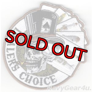 画像: VMA-231 ACE OF SPADES DEALER'S CHOICEショルダ―バレットパッチ（ベルクロ付き）