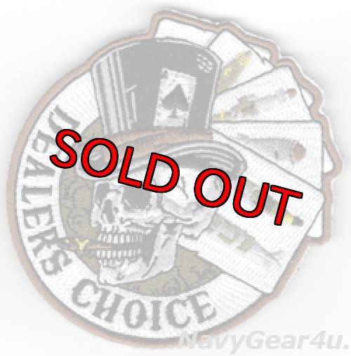画像1: VMA-231 ACE OF SPADES DEALER'S CHOICEショルダ―バレットパッチ（ベルクロ付き）